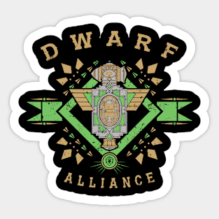 DWARF - TRIBAL CREST Sticker